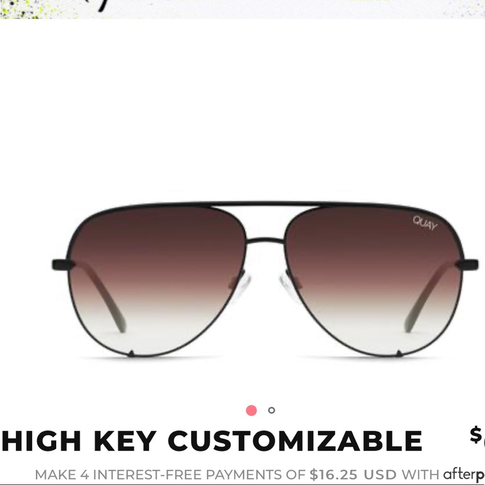 Quay High Key Sunnies
